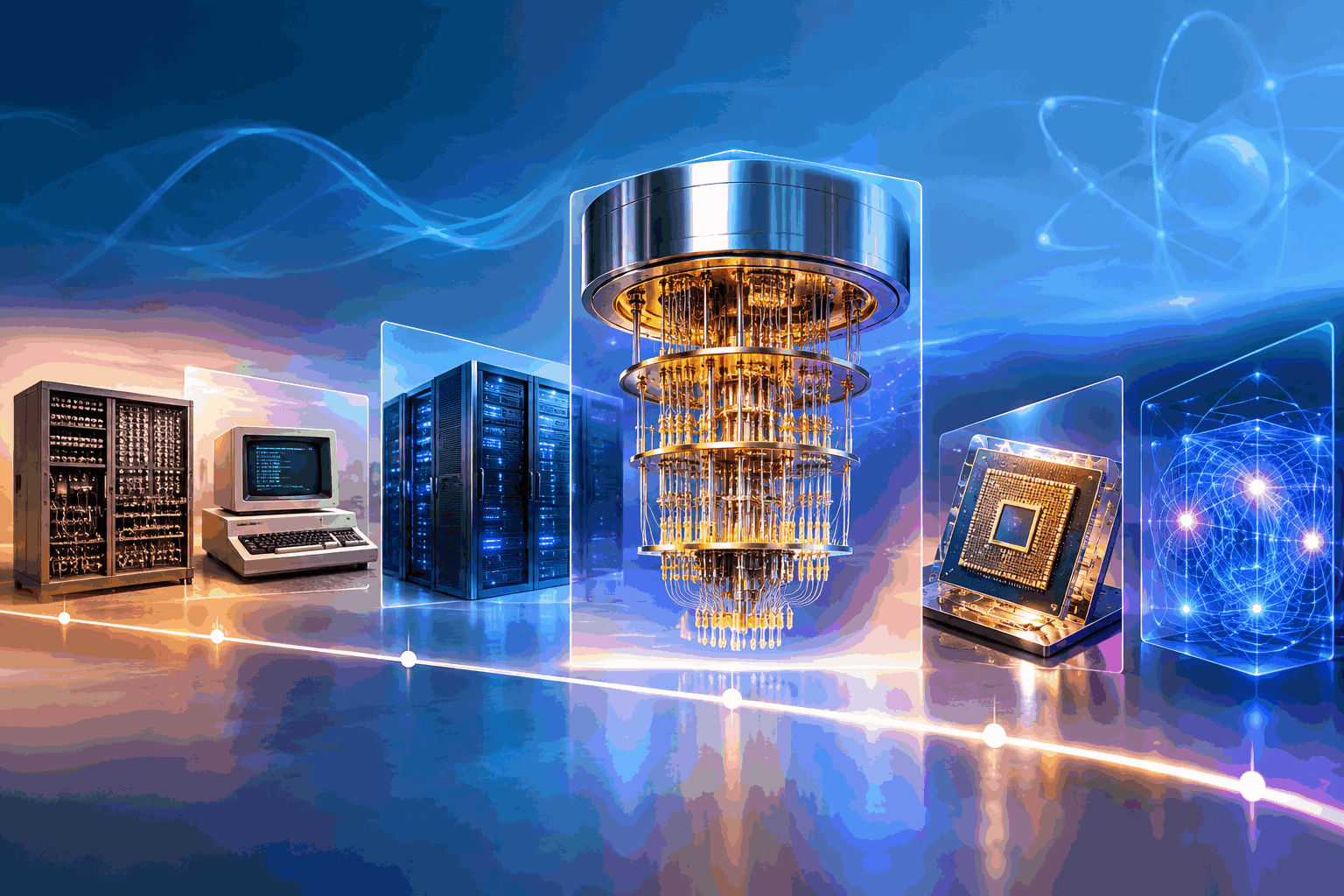 History of Quantum Computing