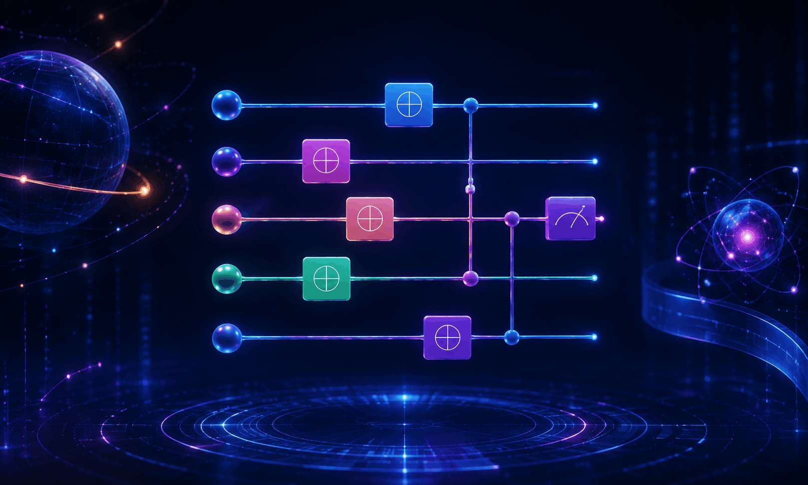 what is quantum circuit