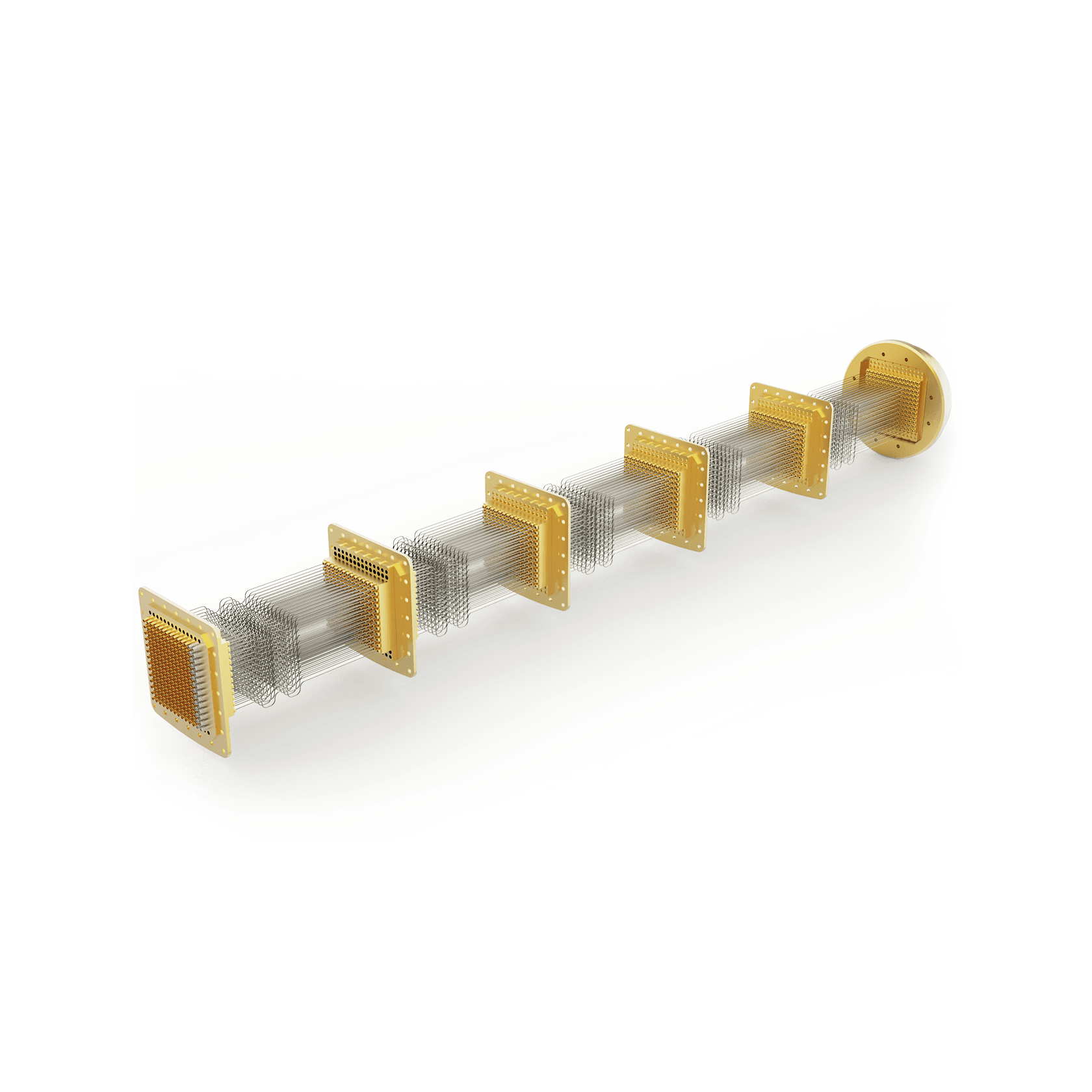 High-Density Microwave Interconnect Module