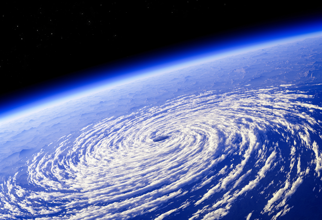 Weather forecasting visualization with quantum computing elements